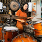 Stella Mozgawa playing drums at Rancho de La Luna Recording Studio